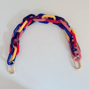 Clare V Shortie Strap - multi